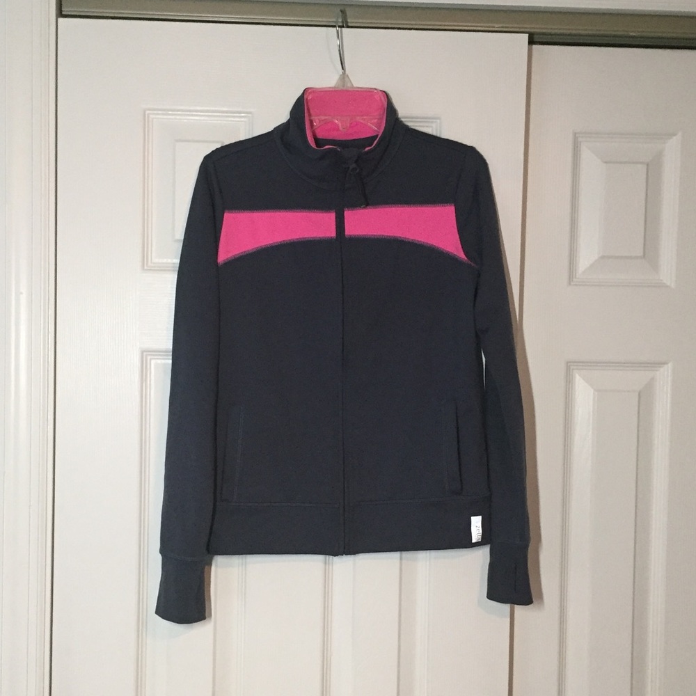 Zella Girl athletic jacket with thumb holes